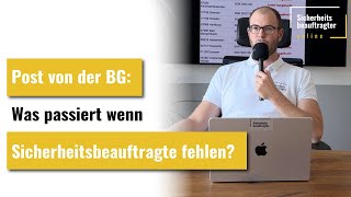 Die Berufsgenossenschaft Wer ist ihr Sicherheitsbeauftragter [upl. by Angel889]