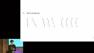 Gabriel Santos  ASCII Art Techniques amp Animation [upl. by Rus]