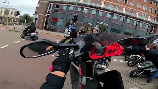 Gilera Runner 180cc BikelifeZandvoort RideOut [upl. by Nosduh]