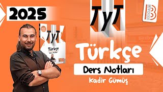 26 TYT Türkçe  Cümlenin Türleri  Kadir GÜMÜŞ  2025 [upl. by Pinto]