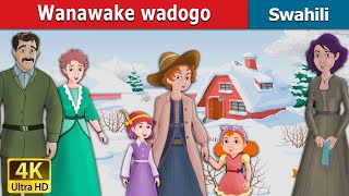 Wanawake wadogo  Little Women in Swahili  Swahili Fairy Tales [upl. by Damahom]