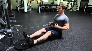 Nate  NeutralGrip Seated Cable Row [upl. by Augy]