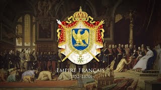 Second French Empire 1852–1870 National Anthem quotPartant pour la Syriequot [upl. by Parsaye149]