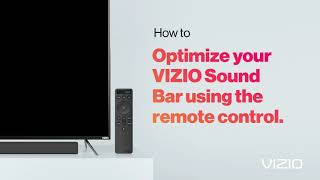 VIZIO Support  How to Use your VIZIO Sound Bar Remote Control and EQ Settings [upl. by Annoyed]