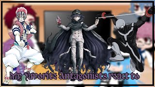 My favorite antagonists react to each other 13 Kokichi Akaza Twice [upl. by Belier]