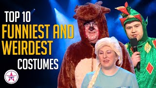 10 Weirdest and Funniest Costume Auditions on Got Talent [upl. by Abey]