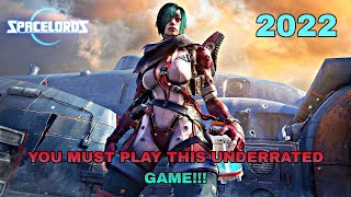 Spacelords Gameplay on the PS4 My First Impressions [upl. by Odnomra]