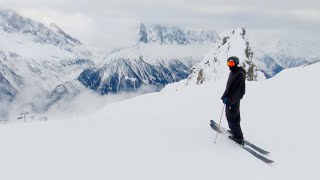 Skiing Chamonix  Most Insane Gopro POV Runs [upl. by Nomma]