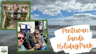 Uncovering Cornwalls Hidden Gem  Take a Tour of Pentewan Sands 5th Wheel [upl. by Vern]