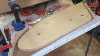 2017 Penobscot 14 quotSt Jacquesquot Centerboard Case Construction 13 Dec 2016 [upl. by Phelgen]