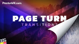 Page Turn Transitions for Final Cut Pro [upl. by Ylehsa]