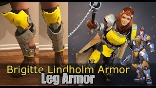 Brigitte Lindholm  Leg Armor  Cosplay Work Log [upl. by Ardiedal]