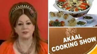 Akaal Cooking Show  Sweet Potato and Celeriac Bake and Spinach Muffin  Akaal Channel [upl. by Anilet]