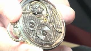 Hamilton Model 992 Railroad Pocket Watch by The Pocket Watch Guy [upl. by Wynny]