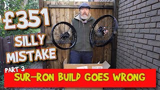 SUR RON Build part 3 My Biggest Project Ever Frame Up SURRON Epic Build with 250mm discs [upl. by Eaj]