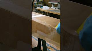 Structure for the Kayak  Fiberglassing the Hull [upl. by Aremus860]