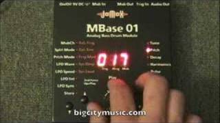 Jomox MBase 01 Analog Bass Drum Module [upl. by Alema886]