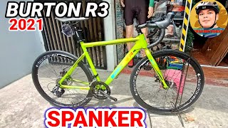 SPANKER BURTON R3 2021 BUDGET ROAD BIKE [upl. by Ilyah]