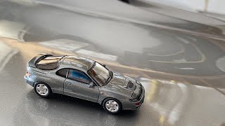 Hobby Japan 164 Scale diecast St185 Celica GTfour RC review [upl. by Philomena]