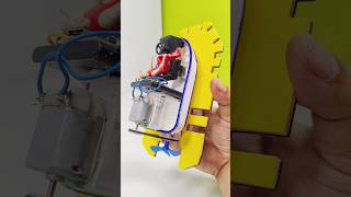 DC Motor Boat  How To Make Boat with DC motor  Making Mini Boat with DC motor  DC Motor Fan Boat [upl. by Ninehc]