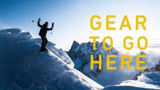 The Gear I Use for Backcountry Skiing  COMPREHENSIVE LIST [upl. by Schwing]