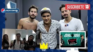 BACKSTAGE ABRAHAM MATEO  MAU Y RICKY MEXICO TOUR PEPSI CENTER WTC [upl. by Wilhelmina]