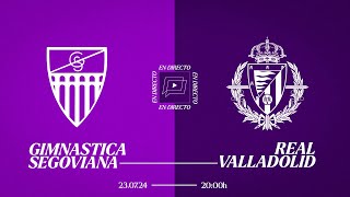 🔴 DIRECTO  GIMNÁSTICA SEGOVIANA VS REAL VALLADOLID 💜⚽ [upl. by Conrade]