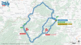 Tour de Hongrie  2022  4 szakasz Kazincbarcikaâ€“Kazincbarcika 177 km [upl. by Timmie773]