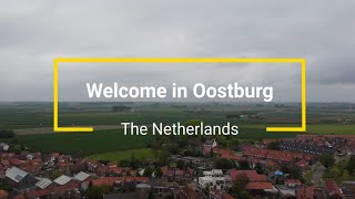 Oostburg in Zeeland The Netherlands drone Flight [upl. by Nolad]