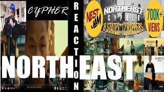 Indian American reaction to North East Cypher Happy Hour with Dave Daves Happy Hour [upl. by Sudnor]