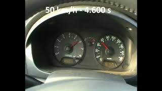 Kia Picanto 11 EXAUT acceleration test 11 years old car [upl. by Ettelocin]