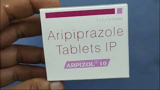 ARPIZOL 10 Tablet  Aripiprazole Tablets Ip  ARPIZOL 10mg Tablet Uses Side effects benefits dosage [upl. by Dorette]