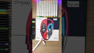 Dibujando a DEADPOOL en 4 Estilos 🥵 deadpool drawing dibujos [upl. by Orose]