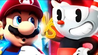 JULGAMENTO267 Mario VS Cuphead  Batalha de Mestres [upl. by Ahsinnor]