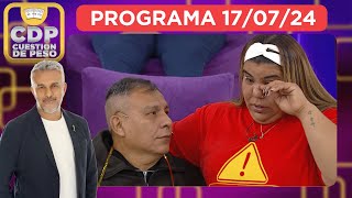 CUESTIÓN DE PESO  PROGRAMA 170724 [upl. by Yrac979]