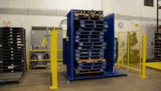 Pallet Straightener for CHEP Pallets Video [upl. by Gino258]