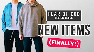 Fear Of God Essentials Finally Released Something New [upl. by Nolra970]