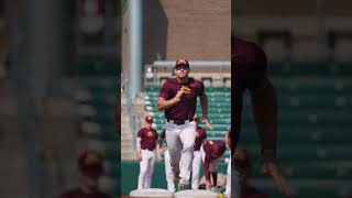 Gopher Baseball  First Practice in the McDevitt Era ✔️ [upl. by Ogires]