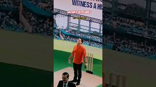 Gods Entry Did You Witnessed it sachin cricket entry god india shorts ytshorts viral mi [upl. by Tumer]