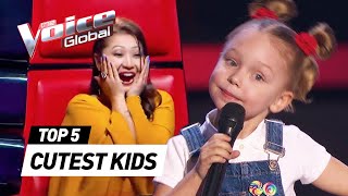 CUTEST Blind Auditions on The Voice Kids [upl. by Cecilio]