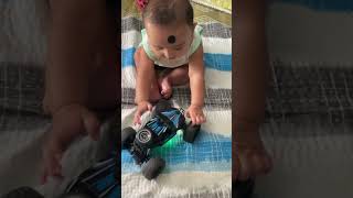 Baby vs Monster Car Toy  Too Cute to Handle [upl. by Oigaib304]