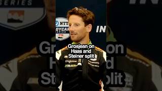 💬 Grosjean on HaasSteiner F1 SPLIT [upl. by Aelgna885]