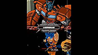 Alternity optimus prime idw vs Goku comp dragonball transformers shorts [upl. by Aneeram745]