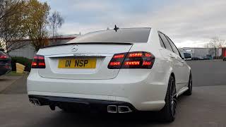 Mercedes E350 CDI W212 Performance Exhaust cars exhaust mercedes amg [upl. by Zirkle]