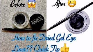 How to Fix Dried Gel Eyeliner  Back to Creamy with just two things🤗🤗 [upl. by Harleigh374]