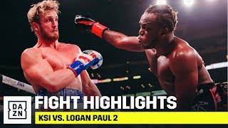 HIGHLIGHTS  KSI vs Logan Paul 2 [upl. by Bale]