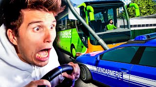 Chaos am französischen Flughafen ✪ FLIXBUS Fernbus Simulator [upl. by Ecined]