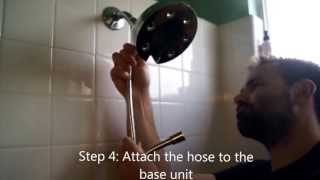 How to Install the Delta In2ition Showerhead [upl. by Whale]