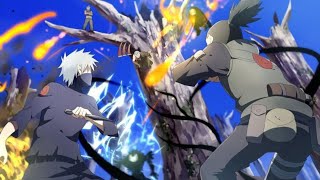 Kakashi y Shikamaru vs Hidan y Kakuzu  Los 5 CORAZONES de Kakuzu [upl. by Tterraj]