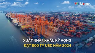 TÀI CHÍNH KINH DOANH XUẤT NHẬP KHẨU KỲ VỌNG ĐẠT 800 TỶ USD NĂM 2024  VTVMoney [upl. by Anayhd]